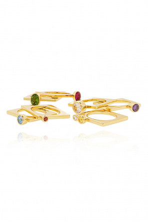 Cult Gaia ‘Cosima’ set of seven rings