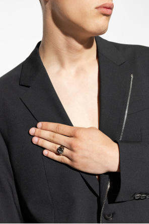 Brass ring with logo od Dsquared2