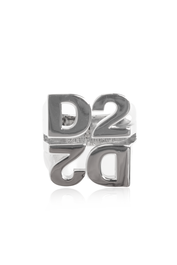 Signet ring with logo od Dsquared2