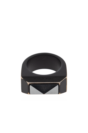 Signet ring with a 'vintage' effect