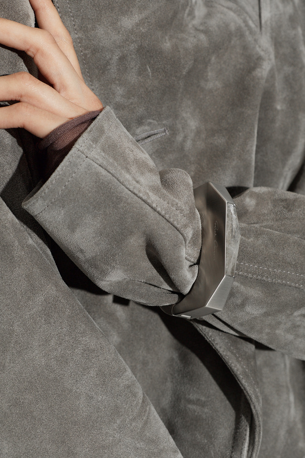 Rick Owens Pulseira com pirâmide de cristal