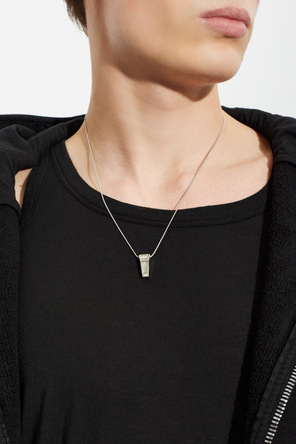 Rick Owens Mosazný náhrdelník s přívěskem