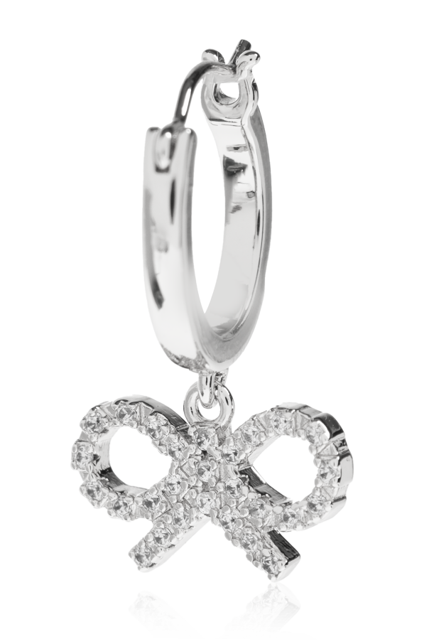 Self-Portrait Earrings with shimmering crystals