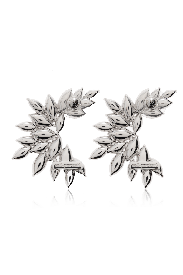 Self-Portrait Pendientes con cristales brillantes