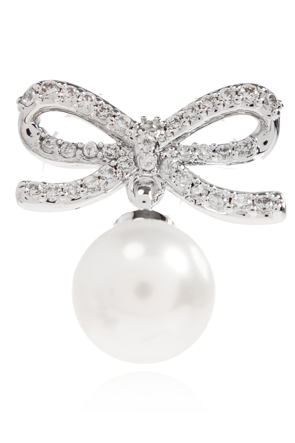 Self-Portrait Pendientes con cristales brillantes