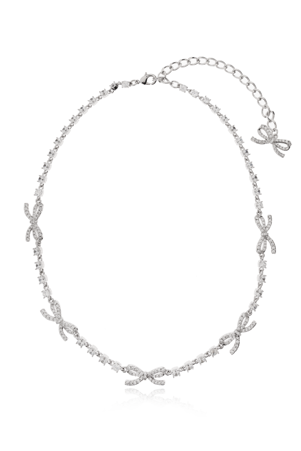Self-Portrait Halskette mit funkelnden Kristallen