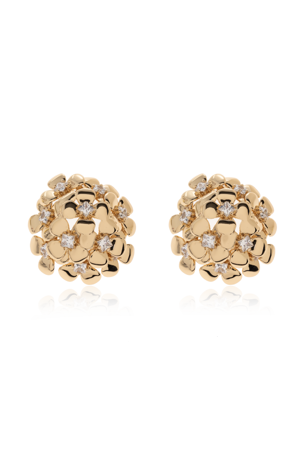 Self-Portrait Pendientes con motivo floral