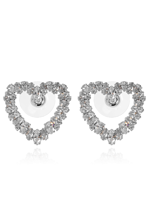 Heart-shaped earrings od Self-Portrait