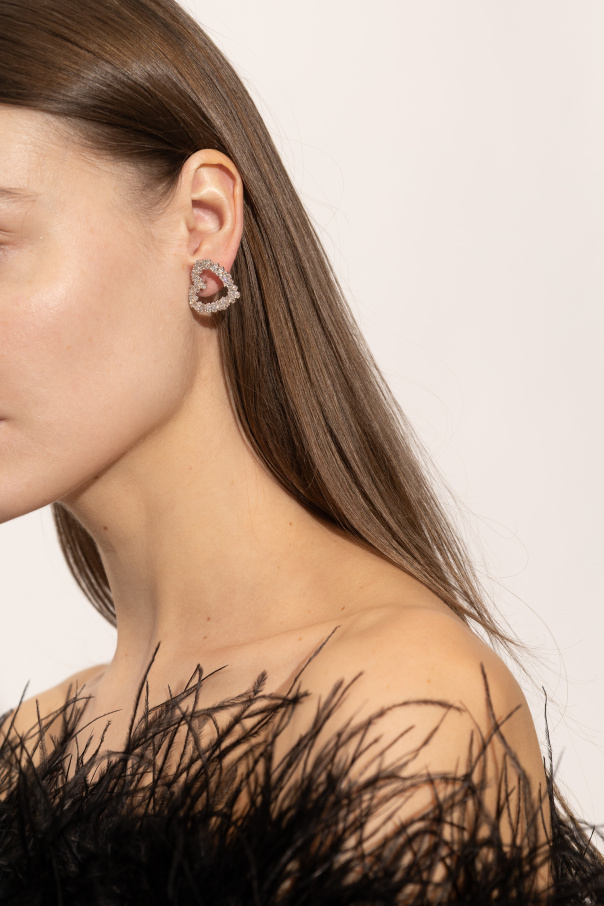 Self-Portrait Brincos em forma de coração