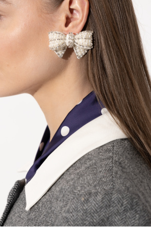 Pendientes con cristales brillantes od Self-Portrait