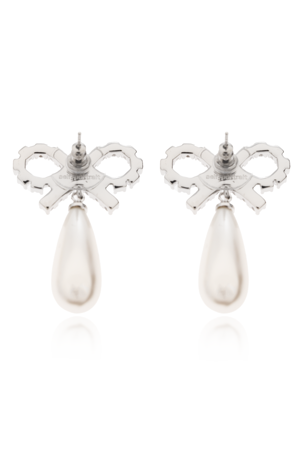 Self-Portrait Pendientes con cristales brillantes