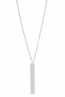 Maison Margiela SILVER Silver necklace with charm