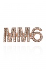 MM6 Maison Margiela GOLD Logo hair clip