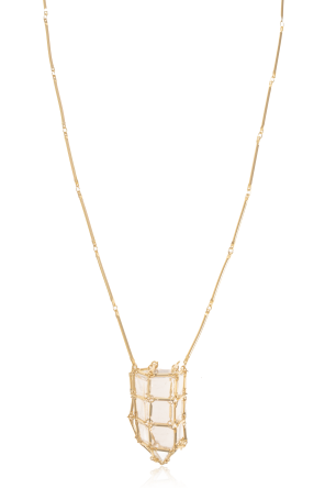 Necklace with stone
