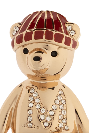 Max Mara Bear-shaped brooch