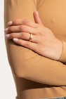 Maison Margiela GOLD Silver ring with logo