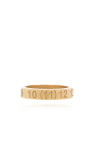Maison Margiela GOLD Silver ring with logo