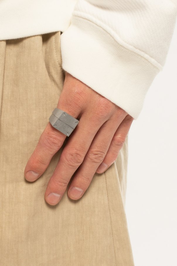 Maison Margiela Set of two silver rings