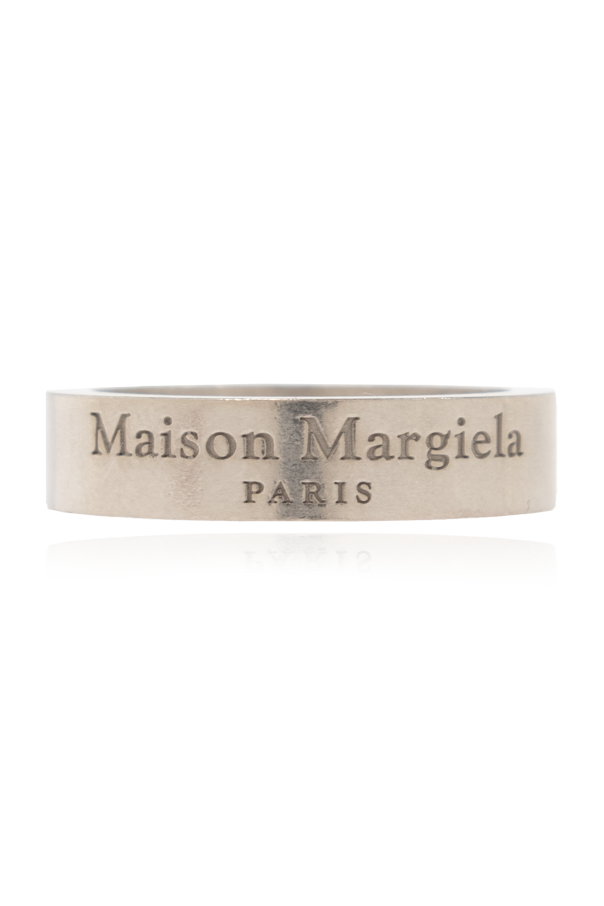 Maison Margiela Pierścień z logo