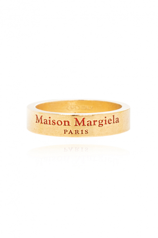 Maison Margiela MAISON MARGIELA RING WITH LOGO
