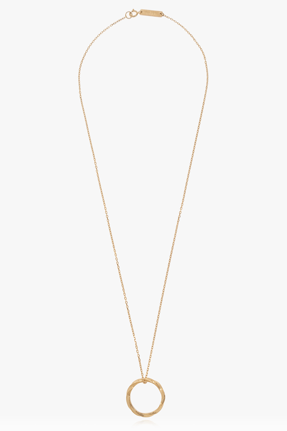 Maison Margiela Silver necklace with pendant