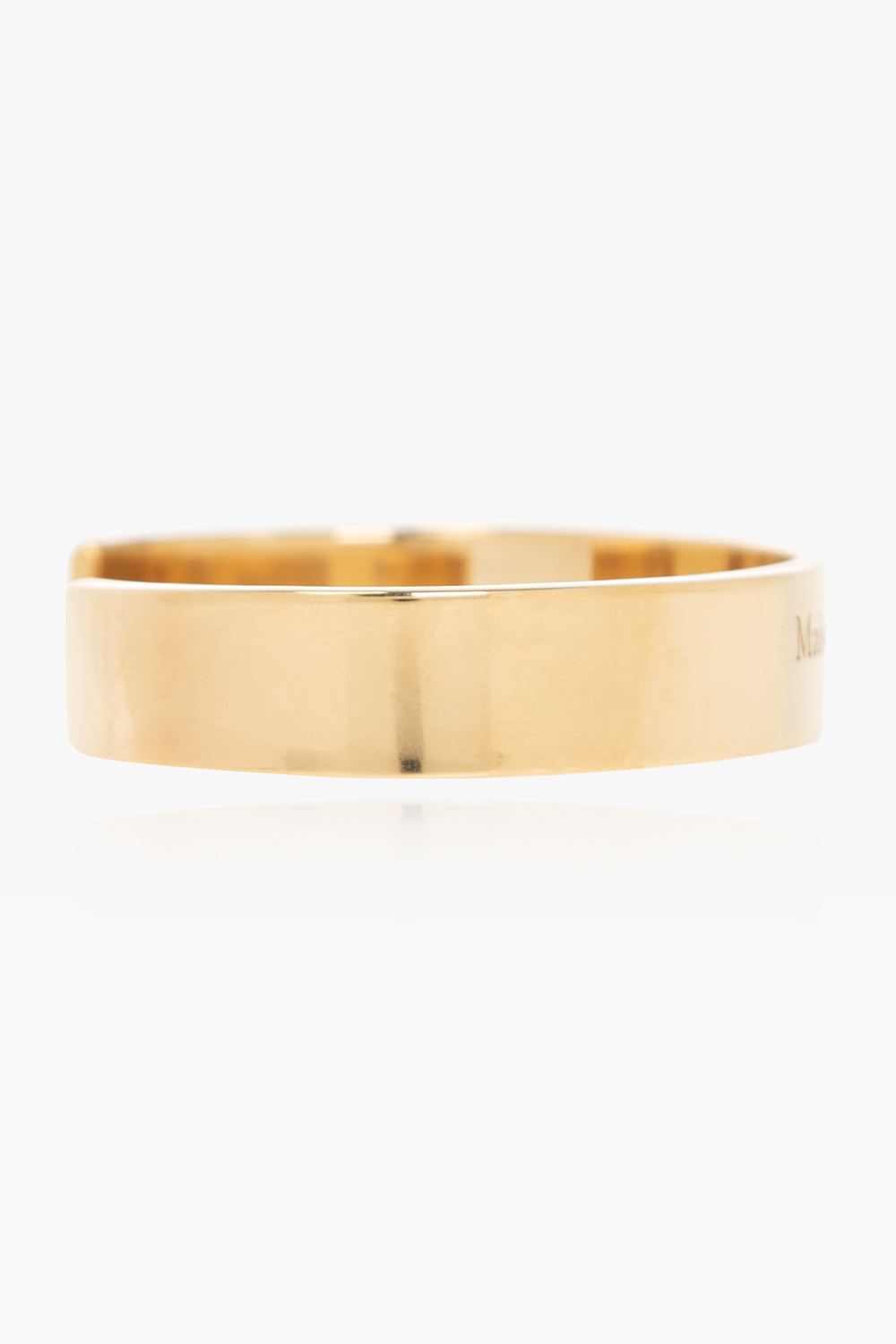 Maison Margiela Silver bracelet with logo