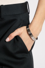 Maison Margiela SILVER Silver bracelet with logo