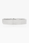 Maison Margiela SILVER Silver bracelet with logo