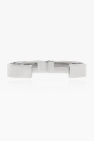 Maison Margiela SILVER Silver bracelet with logo