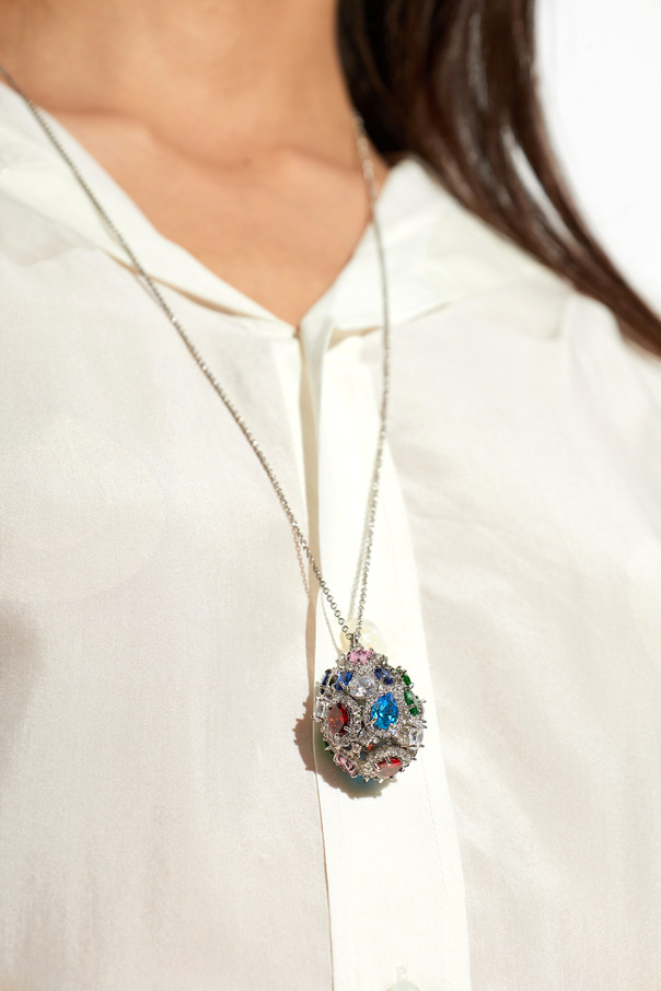 Maison Margiela Necklace with cubic zirconia