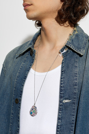 Maison Margiela Necklace with cubic zirconia