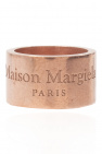 Maison Margiela Silver ring with logo