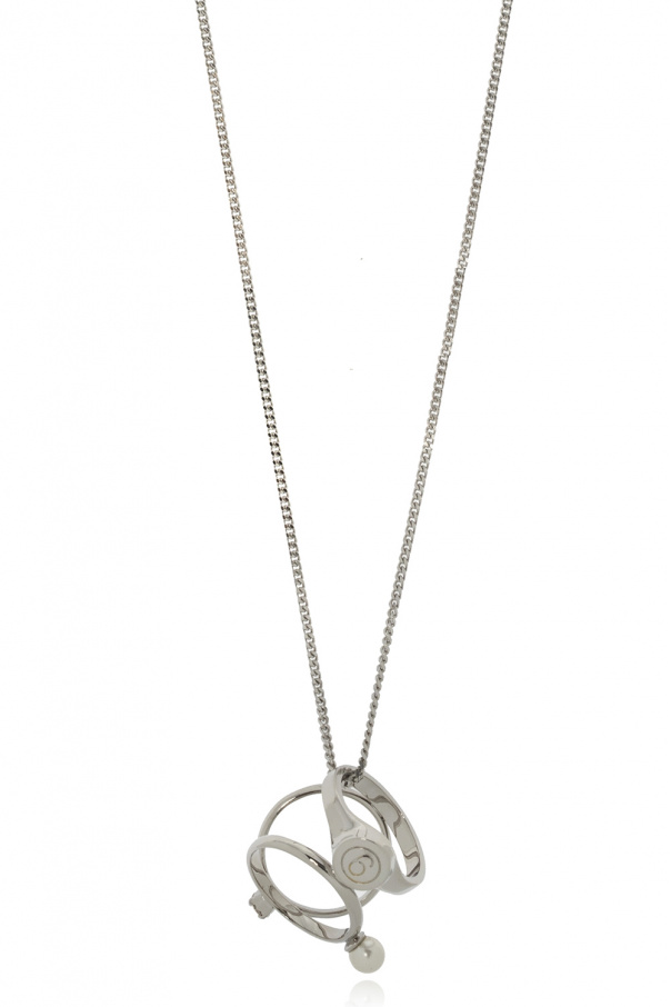 MM6 Maison Margiela Necklace with appliqué