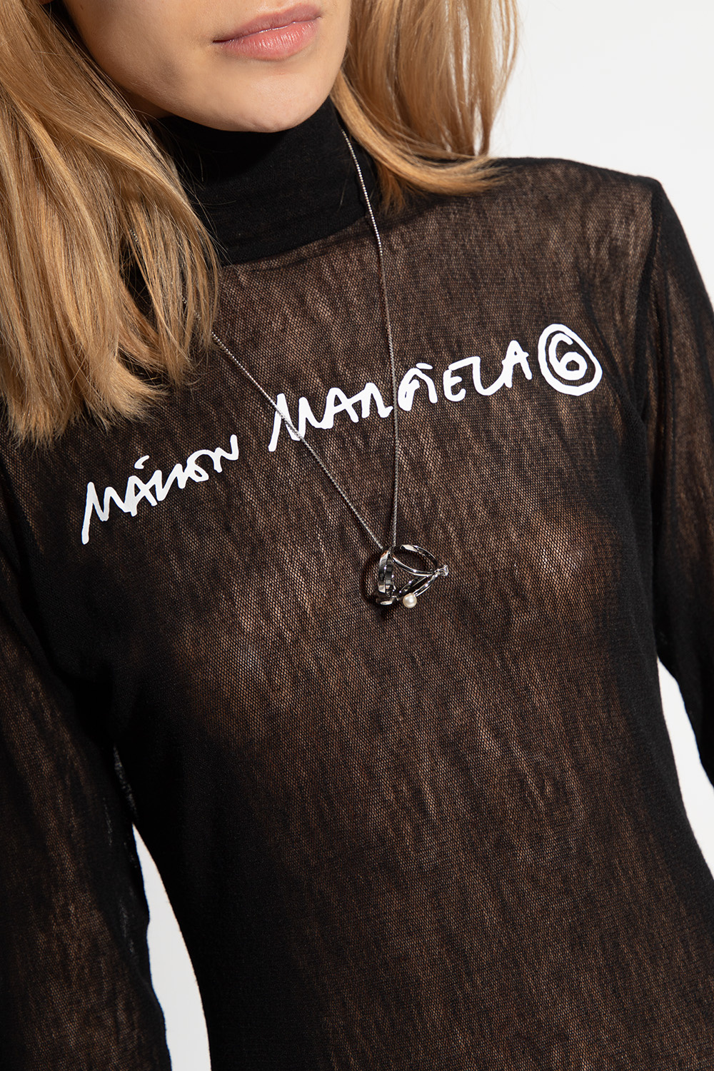 MM6 Maison Margiela Necklace with appliqué