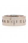 MM6 Maison Margiela Brass ring with logo