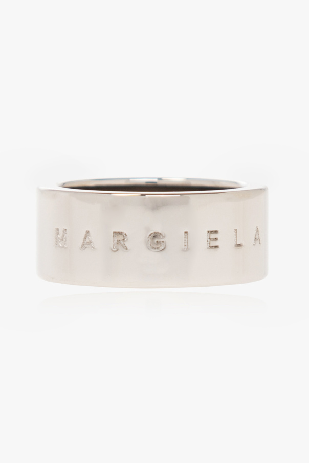 MM6 Maison Margiela Mosiężny pierścień