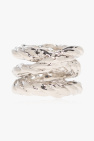 MM6 Maison Margiela SILVER Brass ring