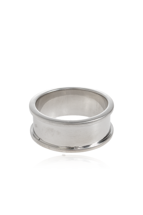 MM6 Maison Margiela Ring with engraved logo