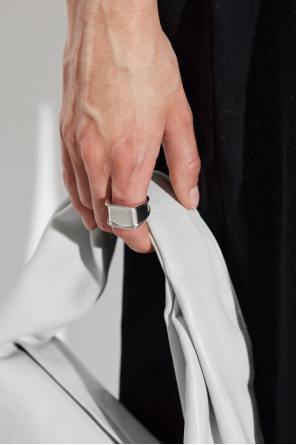 MM6 Maison Margiela Signet ring with engraved logo