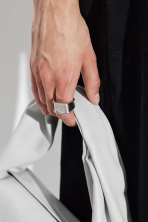 MM6 Maison Margiela Signet ring with engraved logo