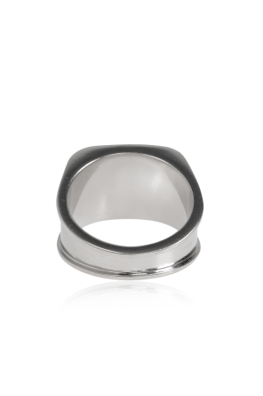 MM6 Maison Margiela Signet ring with engraved logo