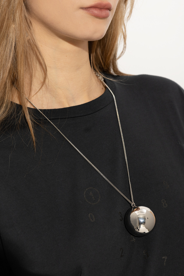 MM6 Maison Margiela Necklace with orb pendant