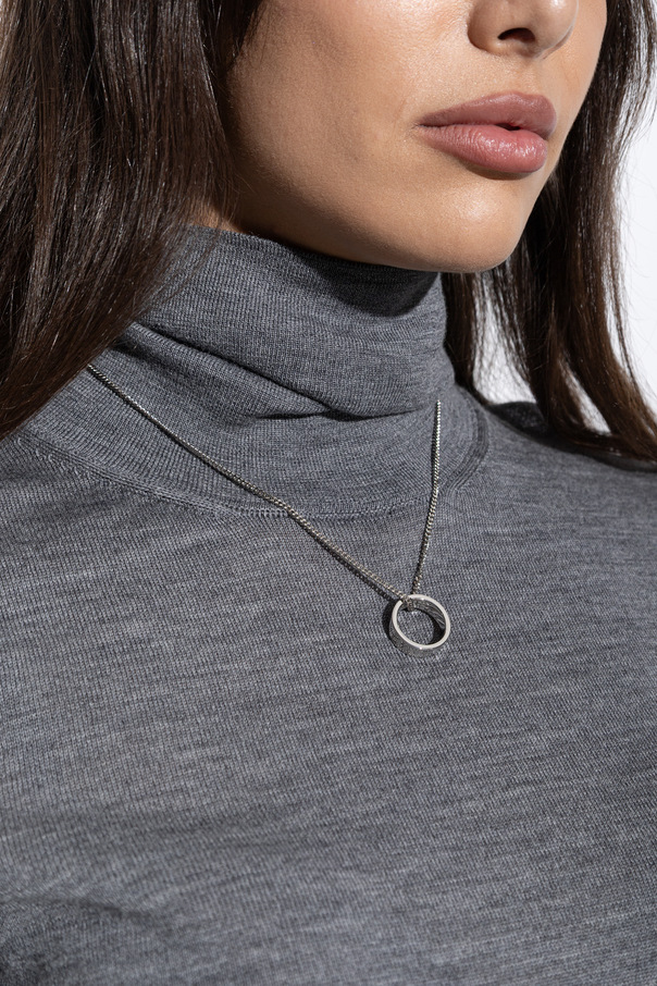 MM6 Maison Margiela Colar com pendente