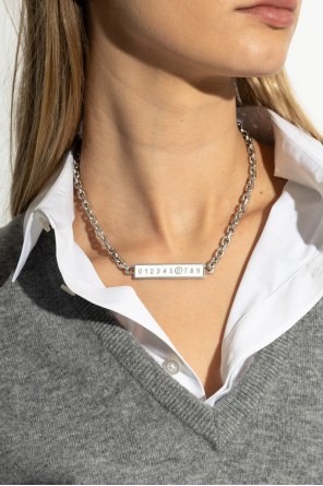 Necklace with logo od MM6 Maison Margiela