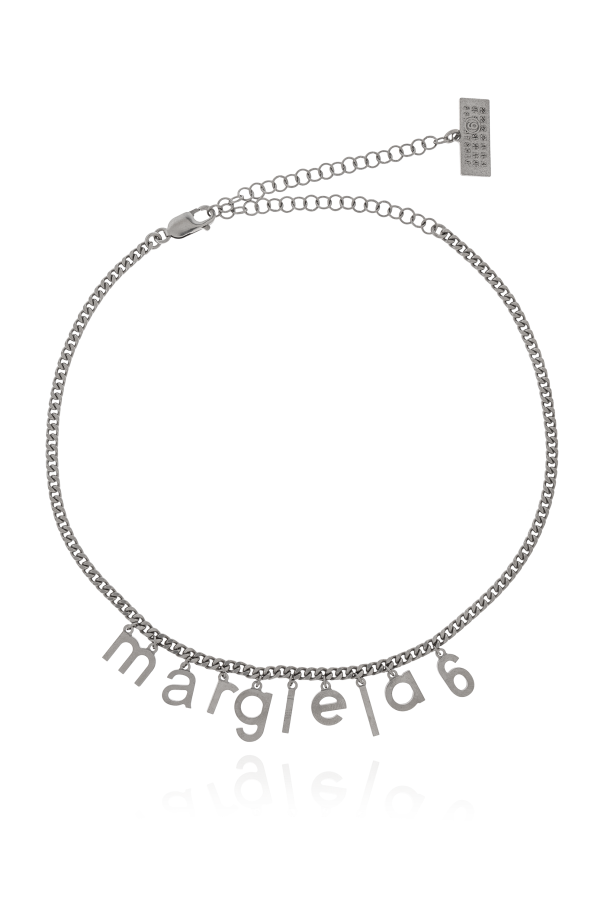 MM6 Maison Margiela Necklace with logo