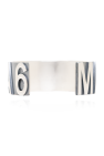 MM6 Maison Margiela Brass bracelet with logo