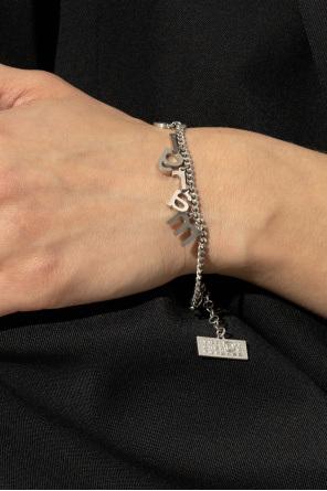 Bracelet with logo od MM6 Maison Margiela