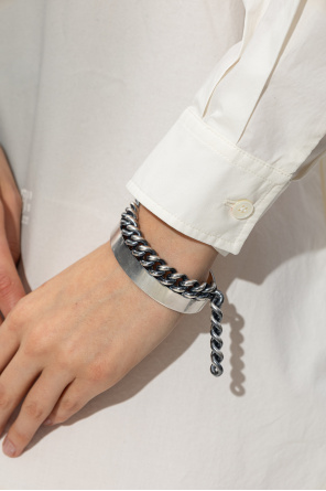 Brazalete de latón od MM6 Maison Margiela