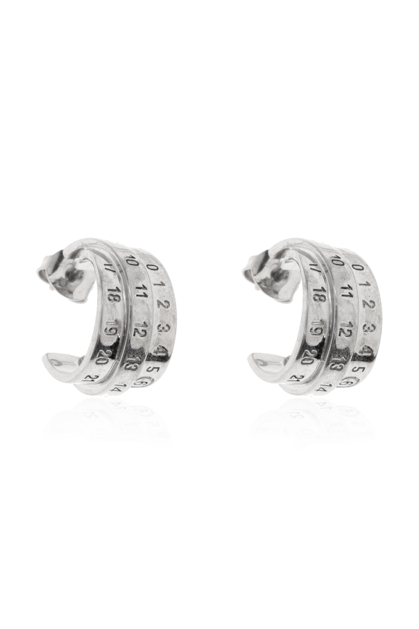 Brass earrings od MM6 Maison Margiela