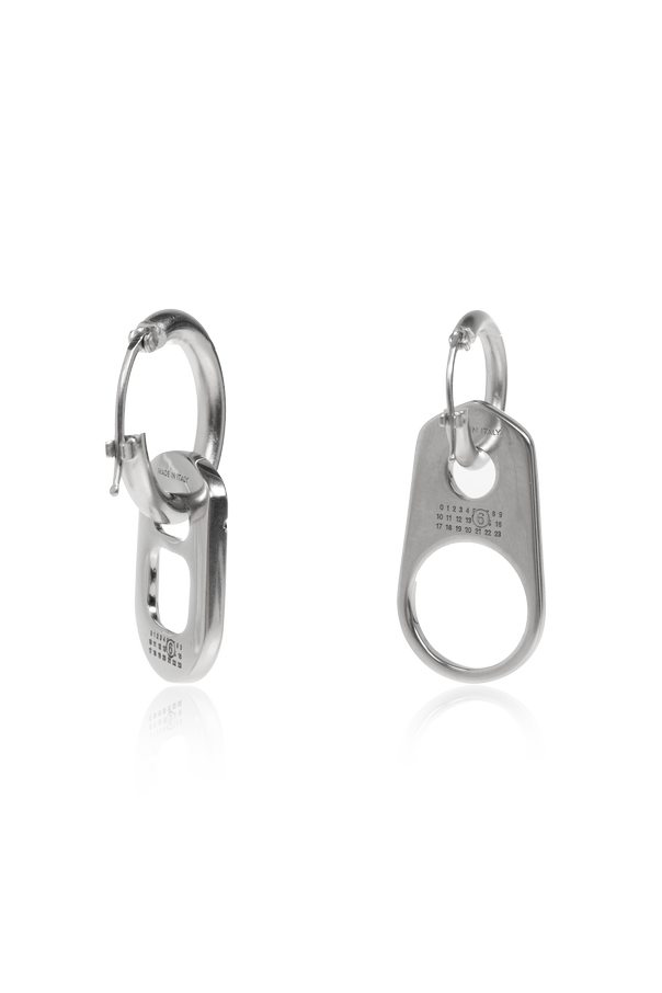 MM6 Maison Margiela Asymmetrical earrings